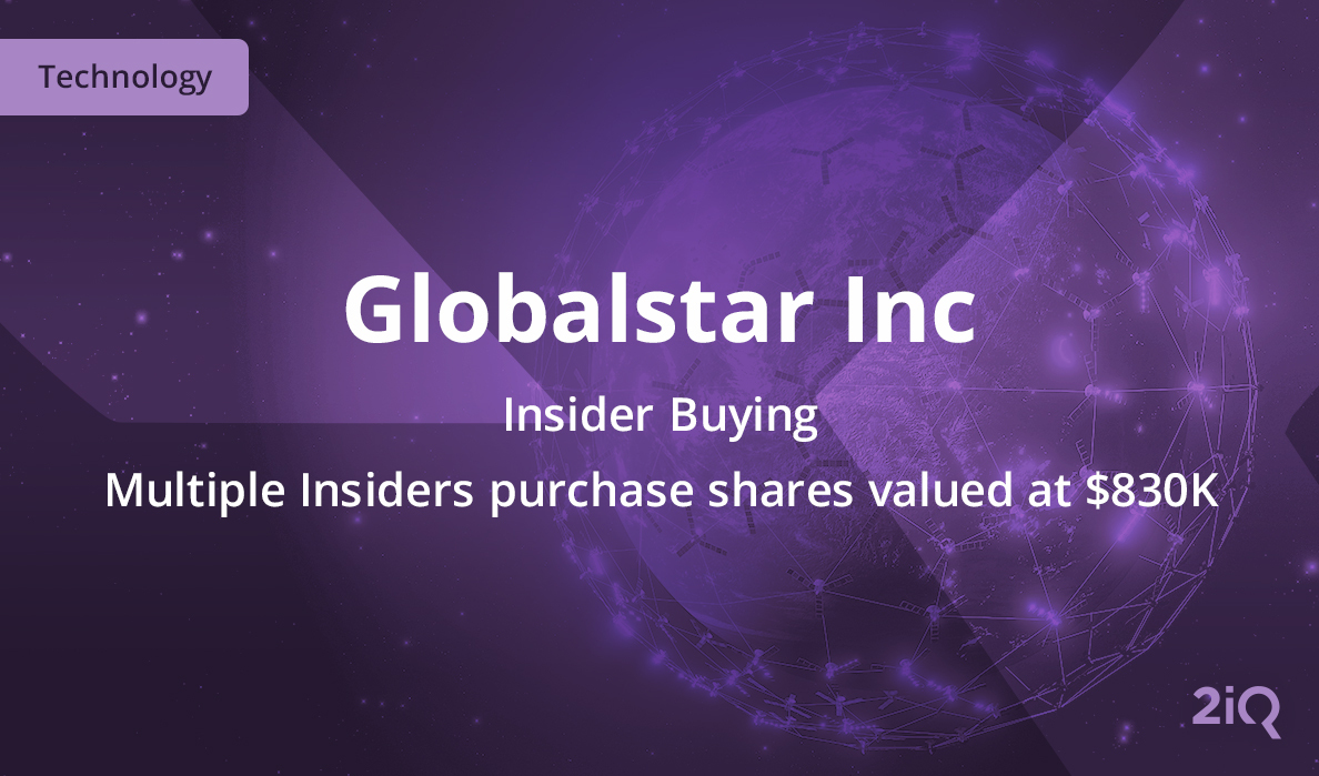 The image's background depicts 3d rendering of planet mars broadband internet system to meet the needs of consumers, with the blog introduction mentioning the multiple insiders purchase shares on top.