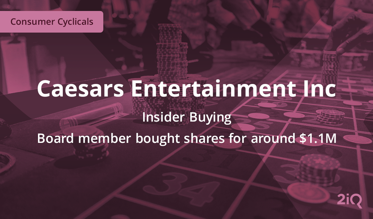 The image's background depicts casino game, with the blog introduction mentioning the 2 insider's investment of $1.1 million on top.
