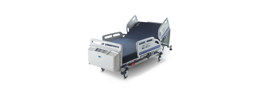 A medical bed/healthcare product of Arjo AB in displayed on white background.