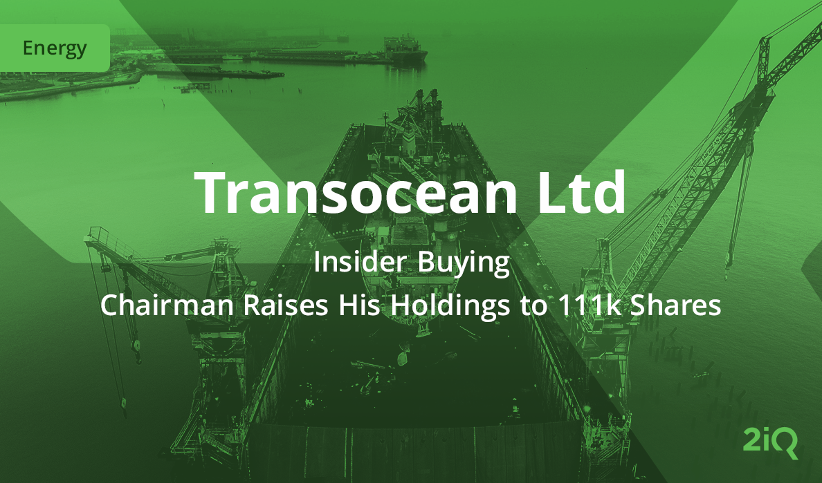 The image background depicts ship inside oil rig plant, with the blog introduction mentioned that insider raises his holding to 111,000 shares on top